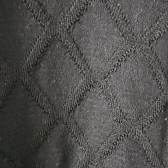 KAREN MILLEN | Wool cardigan black cream sz 4 - Picture 6 of 7